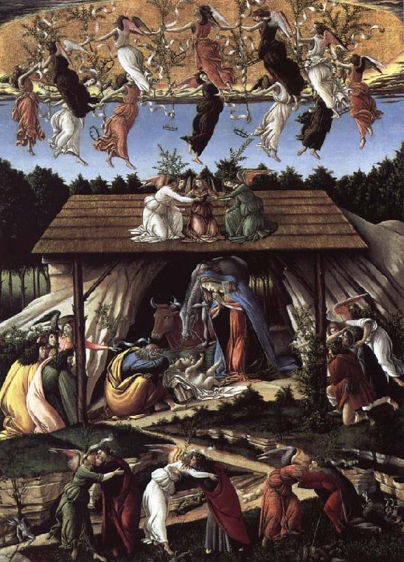 Sandro Botticelli Mystic Nativity oil painting image